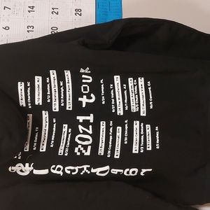 Black bear concert tour hooded sweatshirt